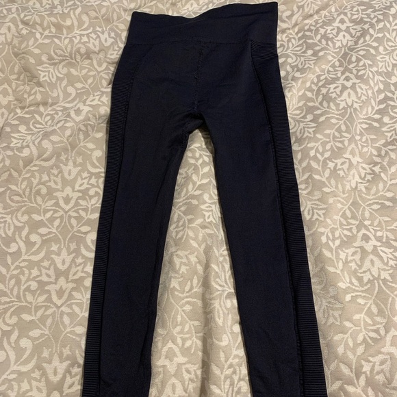 Mono B dark navy ribbed leggings - Picture 5 of 5